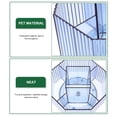 thumbnail image 3 of unbranded Soporte Giratorio Azul Para Bolígrafos Y Pinceles Para Escritorio, 3 of 6