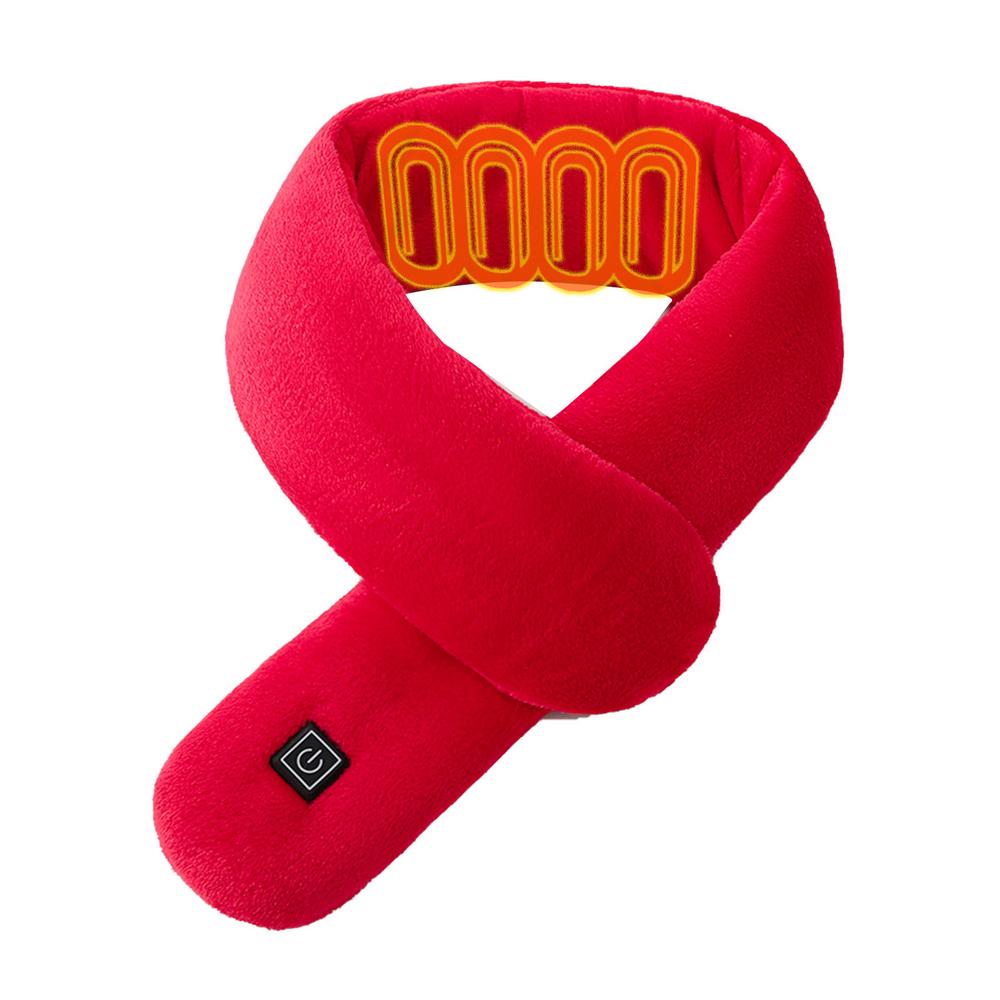 Leking Neck Heating Pad USB Heated Neck Wrap with Power Bank Heated