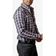 thumbnail image 2 of Camisa Hombre Casual Cuadros Negros, Blancos, Rojos Platino, 2 of 6