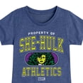 thumbnail image 3 of Marvel She Hulk - Athletics - Youth And Toddler Girls Fitted Short Sleeve Graphic T-Shirt, 3 of 5