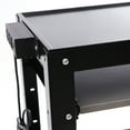 thumbnail image 5 of Miumaeov Steel Large AV Cart with Extra Storage - Adjustable Height Cart with Locking Cabinet, Pullout Tray, Power Strip and Easy to Assemble, 5 of 14