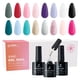 thumbnail image 1 of Set de esmaltes de uñas en gel SUNUV Hema Free, 16 colores, 7,5 ml, con capa base, 1 of 9