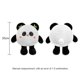 thumbnail image 2 of Children Panda Doll Shape Toy Soft Comfortable Plush Doll for Girls/Boys, 2 of 5
