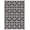 Black/Grey, variant on SAFAVIEH Courtyard April Southwestern Indoor/Outdoor Runner, 2' x 8', Grey/Navy
