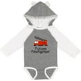 thumbnail image 3 of Inktastic Ladder Truck Future Firefighter Boys or Girls Long Sleeve Baby Bodysuit, 3 of 5