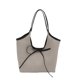 thumbnail image 1 of 2025 Students School Bag Large Capacity Shoulder Bag Simple Shopping Bag Lovely Bows Commuting Bag Fashion Handbags Black, 1 of 5