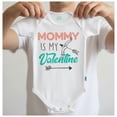thumbnail image 2 of Pañalero Mommy Is My Valentine San Valentín Ropa Bebé Baby, 2 of 4