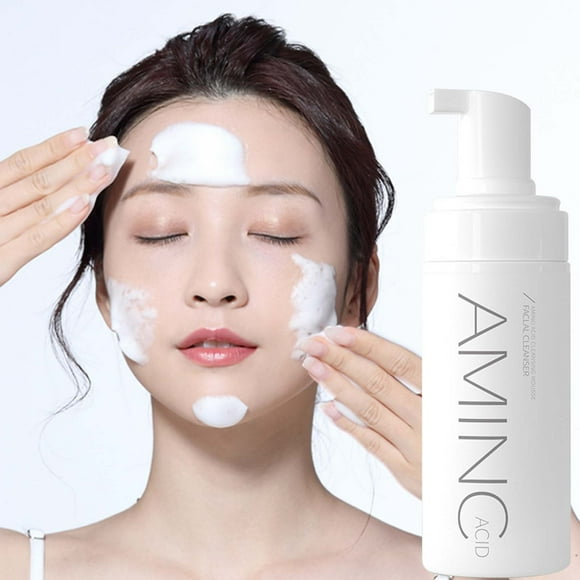 XYAIYT Amino Cleansing Foam Gentle Facial Cleanser for Oil Control,Pore Purifying and Skin Relief with Natural Ingredients for a Soft,Healthy Complexion