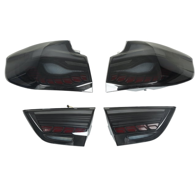 Luces traseras estilo GTSOLED, luces traseras con señal de giro secuencial completa estilo GTS OLED Luces traseras secuenciales Instalación sencilla