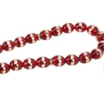 thumbnail image 2 of Beads Rosary 33 Grains Exquisite Unique Pattern Religious Article Worship Prayer SuppliesRed, 2 of 3