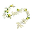 thumbnail image 3 of Guirnalda de flores de cerezo y limón artificiales, guirnalda de enredaderas, decoración del hogar, vegetación 170 centímetros, 3 of 9