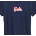 thumbnail image 3 of Barbie - Barbie Stacked Logo - Women's Short Sleeve Graphic T-Shirt, 3 of 5