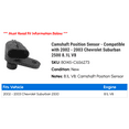 thumbnail image 2 of Camshaft Position Sensor - Compatible with 2002 - 2003 Chevy Suburban 2500 8.1L V8, 2 of 2