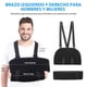 thumbnail image 4 of Inmovilizador de Hombro Adulto Ajustable, Cabestrillo para Brazo Izquierdo y Derecho, Soporte de Antebrazo para Hombro, Ajustable, Transpirable, Talla única, Ideal para Lesiones y Post, 4 of 5