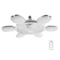thumbnail image 2 of Socket Breeze Socket Fan Light with Remote Control, Portable Small Ceiling Fans with Lights for Bedroom, Kitchen, Living Room, with Dimming Function, Screws into E27, 2 of 9