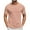 Pink, variant on yillto Men's Short Sleeve Tshirts Casual Crew Neck Loose Tee Shirt Summer Solid Color Soft Tops