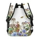 thumbnail image 4 of Disketp Herbs and Wildflowers Mochila Estampada para Hombre y Mujer – Mochila Ligera Clásica con Múltiples Bolsillos para Universidad, Trabajo y Viajes-One Size, 4 of 5