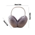 thumbnail image 3 of Gnmfd Winter Warm Foldable Earmuffs Cute Soft Ear Covers, Stylish Ear Warmers for Outdoor Travel Skiing, Closet Organizers and Storage, Shoe Storage, Under Bed Storage, Bathroom Storage, 3 of 6