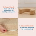 thumbnail image 5 of ECR4Kids SoftZone Cozy Sit-Up Support Ring Baby Floor Pillow, Toddler Seating, Sand, 5 of 9
