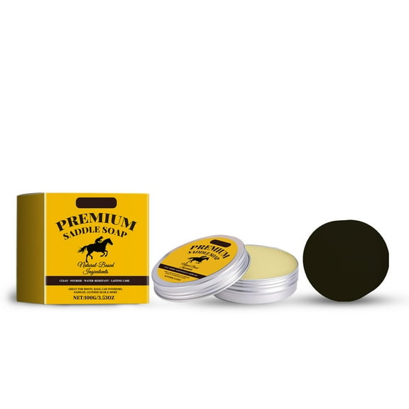 100 G Leather Cleaner And Conditioner Cream Kit Repairs Scratches Restores Shine For Bags Shoes Furniture And More