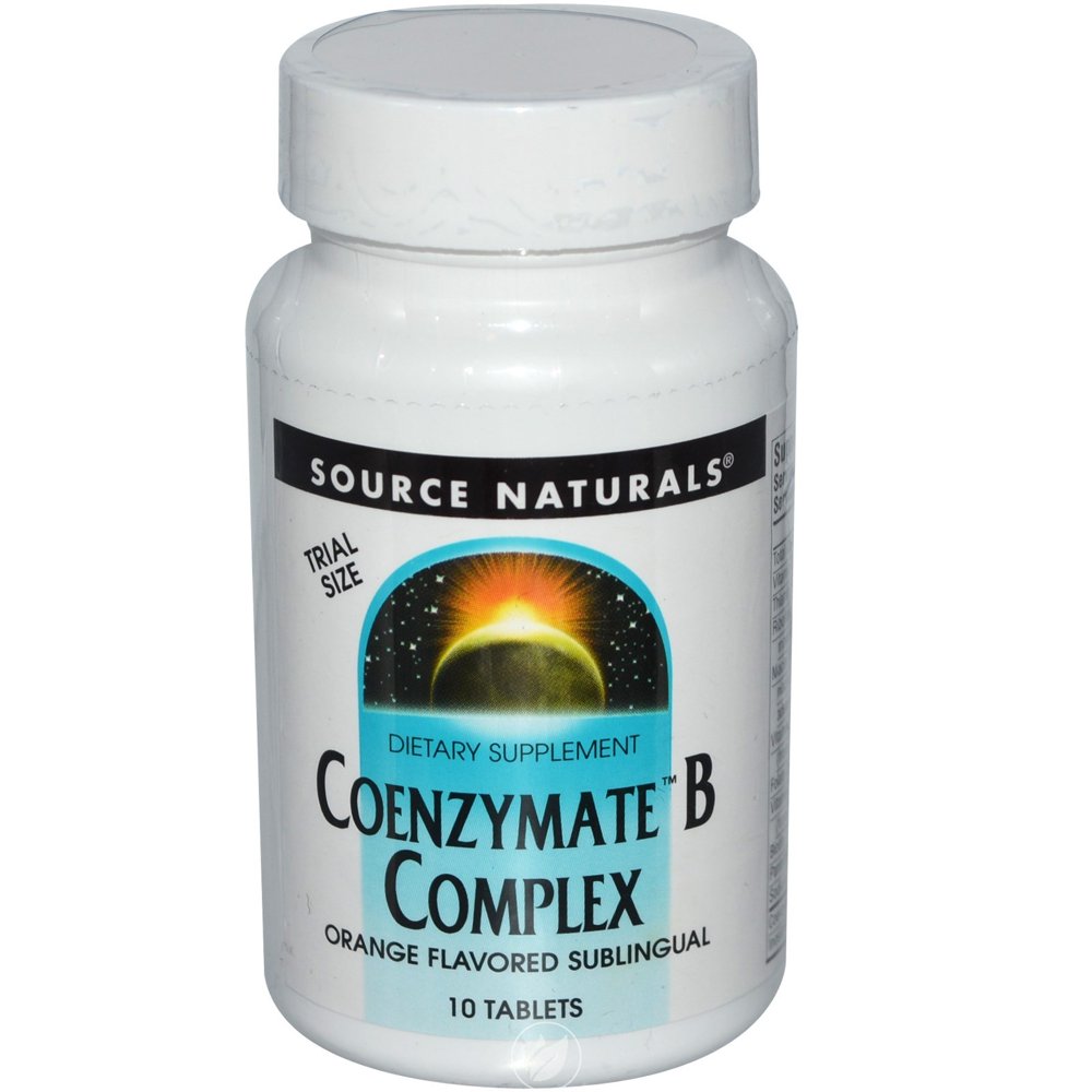 Source Naturals Coenzymate Vitamin B Complex With Coq10 Sublingual