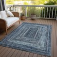 thumbnail image 4 of Addison Rugs Chantille ACN1725 Blue 5' x 7'6" Indoor/Outdoor, Machine Washable, Easy Clean, Non Shedding, Bedroom, Living Room, Dining Room, Kitchen, Patio Rug, 4 of 9