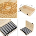 thumbnail image 3 of 18/21/25/27/30mm Coin Capsules Commemorative Coin Adjustable Protect with Foam Gasket Container Case Organizer Box, 3 of 8
