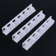 thumbnail image 4 of 9 Uds Adhesiva Pendiente Collar Colgador Organizador Montaje en Pared() Blanco, 4 of 9