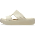 thumbnail image 3 of Sandalias Plataforma Getaway para Mujer Crocs en Color Piedra Talla 4, 3 of 7