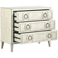 thumbnail image 5 of Coast to Coast Reeds 39 1/2" Wide White Wood 3-Drawer Accent Chest, 5 of 6
