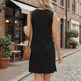 thumbnail image 5 of SOMER Womens Summer Dresses Sleeveless Sundresses Tank Dress Casual Fashion Beach Vacation Outfits 2026 Black, 5 of 6
