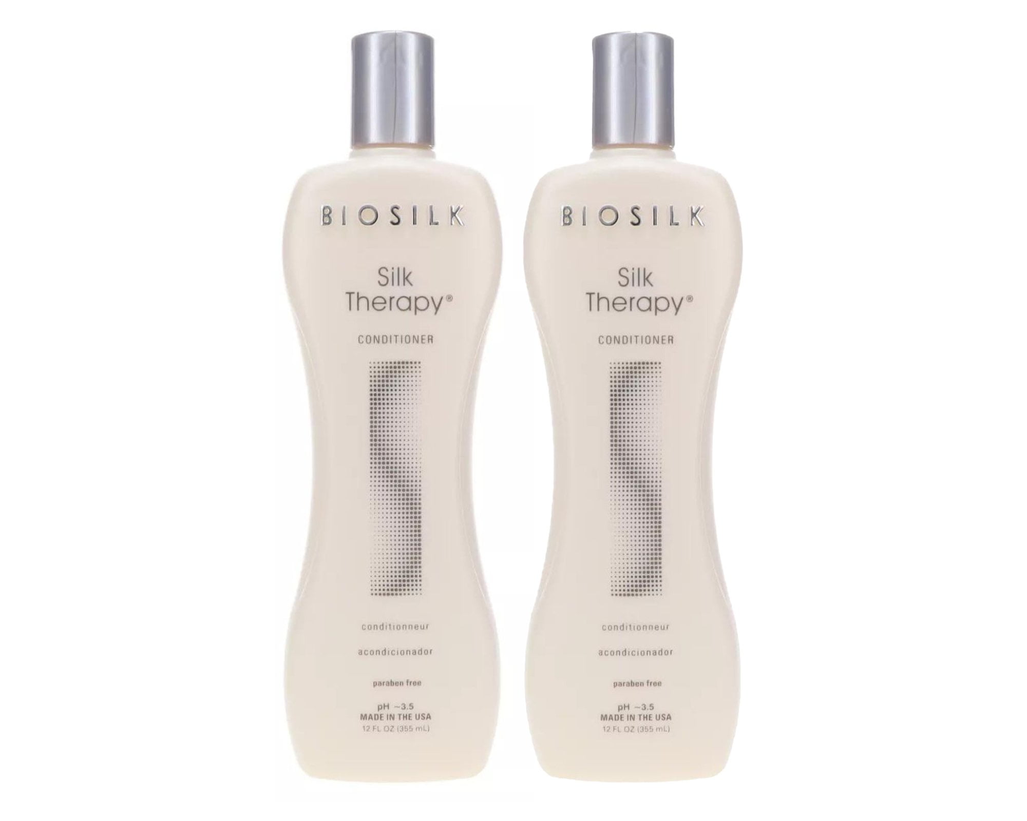 Biosilk Silk Therapy Conditioning Balm – 25 Oz (ca. 710 Ml), Pflegende Haarkur Für Damen & Herren, Mit Seidenproteinen, Für Geschädigtes & Trockenes Haar