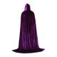 thumbnail image 4 of Capa con capucha de terciopelo para niños de Halloween, accesorio de tela suave y agradable para la piel. 70cm, 4 of 9
