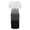 thumbnail image 5 of gakvbuo Maternity Dress For Photoshoot Womens Short Sleeve Breast-Feeding Maternity Nursing Dress Bodycon Pregnancy Scoop Neck Ruched Midi Fitted Dresses For Women 2401, 5 of 7