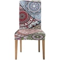 thumbnail image 2 of ZHANZZK Pattern Tile with Mandalas Stretch Chair Cover Protector Seat Slipcover for Dining Room Hotel Wedding Party Set of 4, 2 of 6
