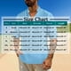 thumbnail image 3 of pstuiky Camisas casuales de manga larga para hombre, Camisa holgada informal con bolsillos ventilados y botones para hombre, cuello alto y mangas largas Tops de talla grande para hombre xxl, 3 of 9
