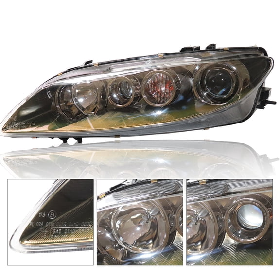 Miumaeov For 2006 2007 2008 Mazda 6 Halogen Headlamp Driver Side Left Front Headlight