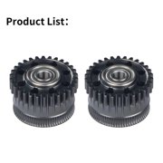 Professional Extruder Gear Upgraded Optimized Flows Control For K2P Plus Enhances 3D Printing
