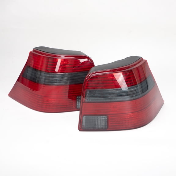 2 Pcs For VW Golf MK4 2.0 1.8T R32 LHD 1998-2002 GTI Red Smoke Style Tail Light