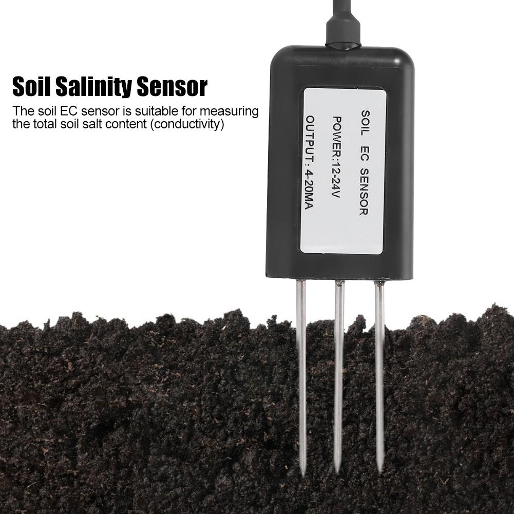 LYUMO Soil Conductivity Sensor,Soil Conductivity Monitor,420MA Professional Waterproof Soil