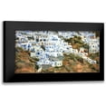 thumbnail image 1 of Fagan, Edie 14x9 Black Modern Framed Museum Art Print Titled - Santorini Hillside I, 1 of 5