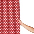 thumbnail image 5 of Zufioo Red Polka Dot Pattern Shower Curtain 72x72in, Waterproof Curtain for Bathroom-Waterproof, Mildew-proof, Quick-drying,Home Bathroom Supplies-One Size, 5 of 9