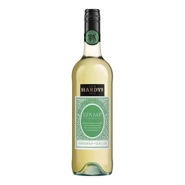 Pack de 6 Vino Blanco Hardy Stamp Chardonnay Semillon 750 ml Hardy Stamp Chardonnay Semillon