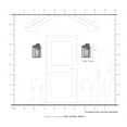 thumbnail image 4 of Livex Lighting Nyack 3 Light Outdoor Wall Lantern, 4 of 13