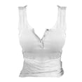 thumbnail image 2 of Tank Tops for Women Casual Ladies' Fashionable Sexy Texture Hanging Neck Vest Breathable Womens Summer Top Yellow M, 2 of 4