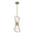 thumbnail image 5 of Warm Brass Two Light Pendant from the Bennington Collection, 5 of 5