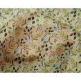 thumbnail image 4 of oneOone Silk Tabby Beige Fabric Florals Diy Clothing Quilting Fabric Print Fabric By Yard 42 Inch Wide-6O6, 4 of 4