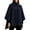 Black, variant on Chic Peter Pan Collar Wool Blend Cape Poncho Coat Women Irregular Hem Batwing Sleeve Shawl Wrap Loose Elegant Fall Winter Outerwear Dressy