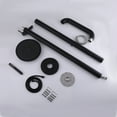 thumbnail image 4 of Freestanding Outdoor Shower with Detachable Shower Head, Deck Mounted Shower Faucet Set, 4 of 5