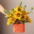 thumbnail image 4 of Creative Ceramic Handbag Vase High-quality For Wedding Holiday Utensil Holder Handcrafted Stylish Hydroponic Flower Pot, 4 of 13